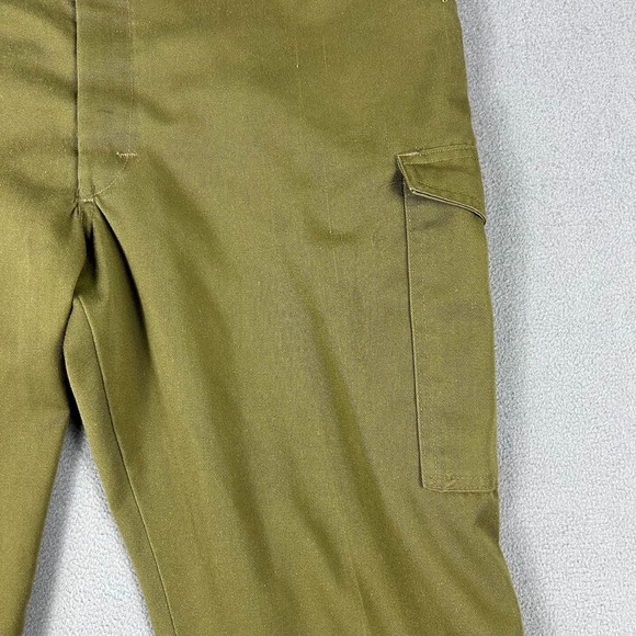Boy Scouts‎ of America Pants Mens 36x28 Uniform Green Cargo Vintage BSOA - Picture 4 of 9